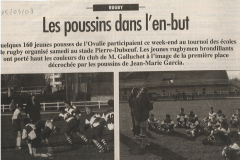 2003 - Les poussins dans l'en-but