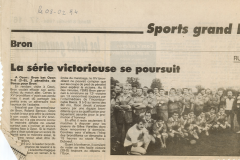 1994 - La série victorieuse se poursuit