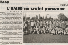 L'EMSB ne craint personne